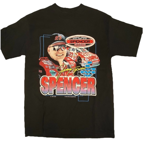 Vtg 1999 Nascar Racing Jimmy Spencer T-Shirt Winston #23 Mr. Excitement - Picture 1 of 7